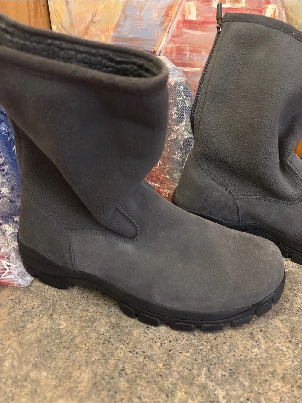 Lands End cozy mid
